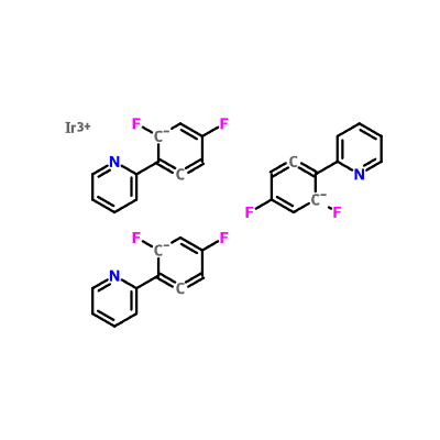 387859-70-3|Tris[2-(4,6-difluorfenyl)pyridinato-C2,N]iridium(III)