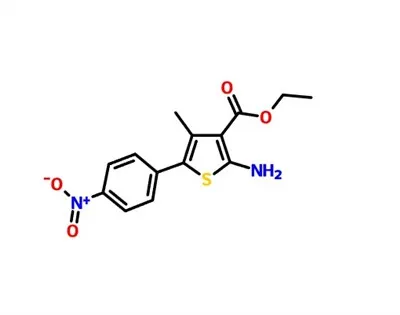 CAS 174072-89-0 Etyl 2-amino-4-metyl-5-(4-nitrofenyl)tiofen-3-karboxylat