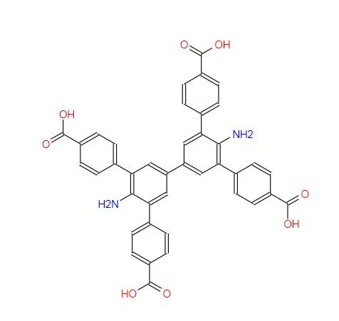 CAS:1834576-53-2丨[1,1':3',1'':3'',1'''-Quaterphenyl]-4,4'''-dikarboxylsyra, 4'', 6'-diamino-5',5''-bis(4-karboxifenyl)