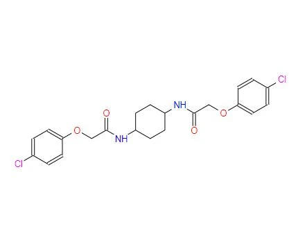 CAS:548470-11-7丨2-(4-klorfenoxi)-N-[4-[[2-(4-klorfenoxi)acetyl]amino]cyklohexyl]acetamid