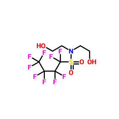 CAS 34455-00-0|1,1,2,2,3,3,4,4,4-nonafluor-N,N-bis(2-hydroxietyl)butan-1-sulfonamid